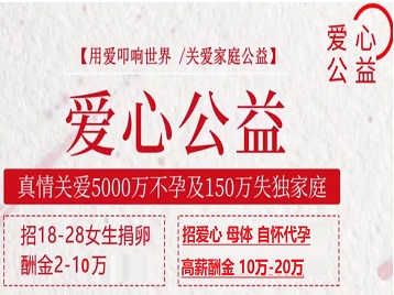 朝阳市捐卵助孕生子 爱心志愿者招募